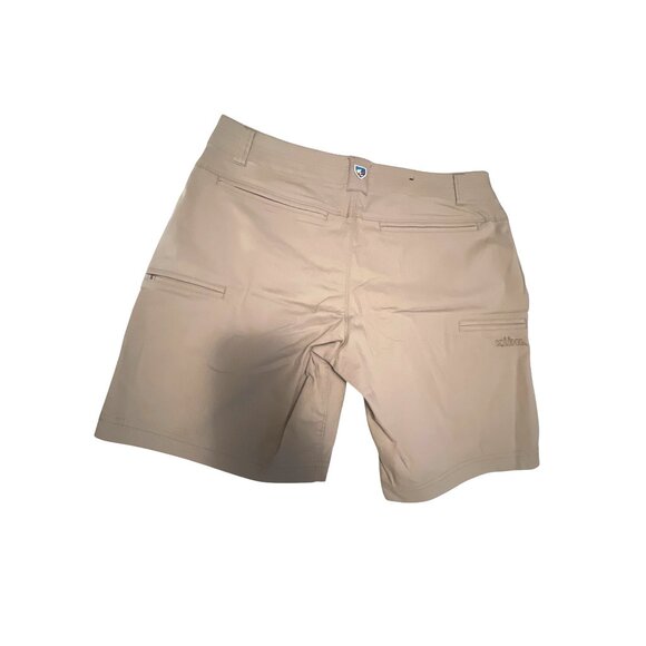 Kühl Mens Khaki Shorts Size 34 Quick-Dry Performance Outdoor Wear - Picture 4 of 5